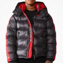 MENS OUTERWEAR Black Alasia Puffer Jacket Jackets & Outerwear