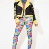 WOMENS JACKETS Best Seller LIA JACKET - BLACK/YELLOW