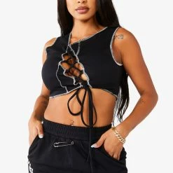 WOMENS DRESSES KIRIA TRACK SET - BLACK Best Seller