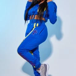 WOMENS TRACK SETS HARPER TRACKSET-ROYAL BLUE