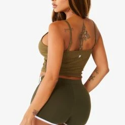 WOMENS ACTIVE SHORT SETS GRACE SHORT SET - OLIVE