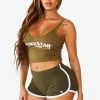 WOMENS ACTIVE SHORT SETS GRACE SHORT SET - OLIVE