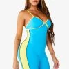 WOMENS ROMPERS & JUMPSUITS Best Seller HAYDEN ROMPER - TURQUOISE/YELLOW