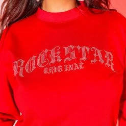 WOMENS TRACK SETS CHERIE TRACKSET-RED