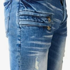 MENS SHORTS KENNY DENIM SHORT- BLUE