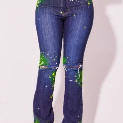 Buy ๐ฅฐ WOMENS ๐ JEANS TAYLA FLARE JEAN-MED. WASH ๐ 15 WOMENS JEANS TAYLA FLARE JEAN-MED. WASH