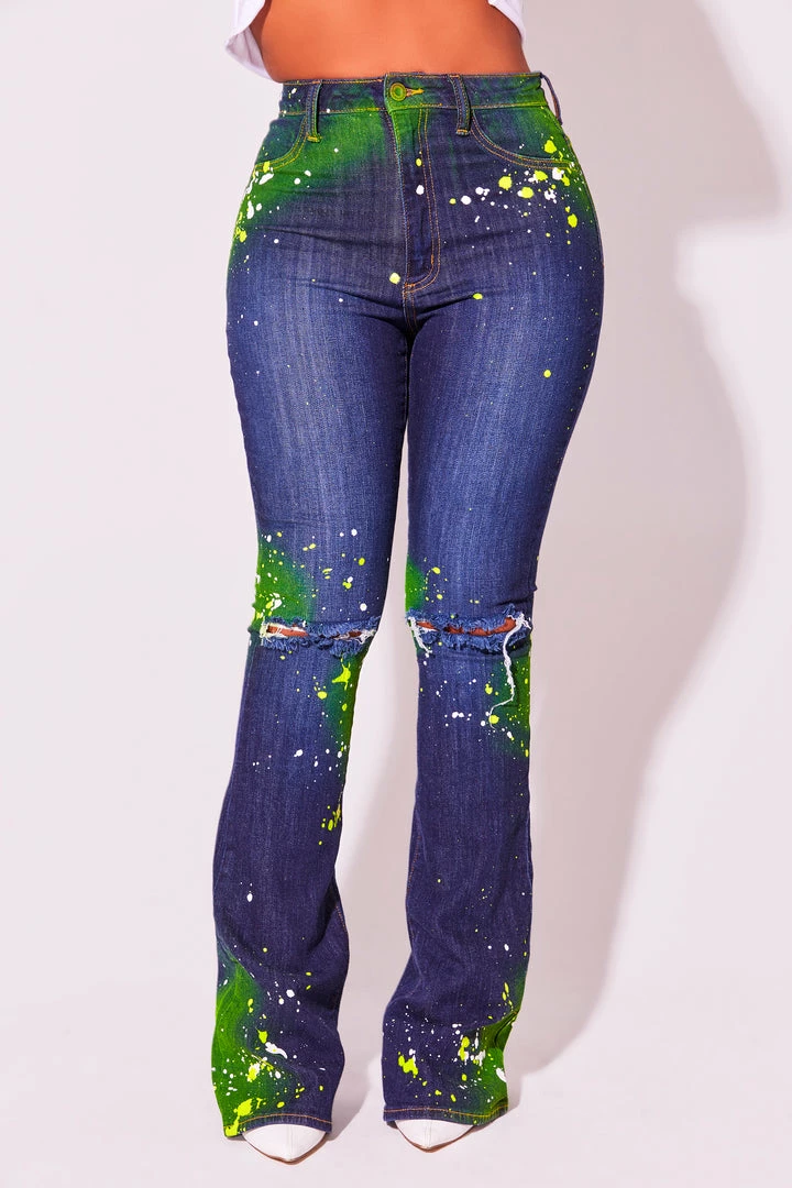 Buy ๐ฅฐ WOMENS ๐ JEANS TAYLA FLARE JEAN-MED. WASH ๐ 8 WOMENS JEANS TAYLA FLARE JEAN-MED. WASH