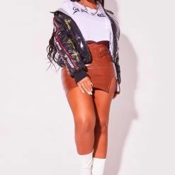 WOMENS OUTERWEAR Best Seller MAXIMA PUFFER JACKET-BLACK