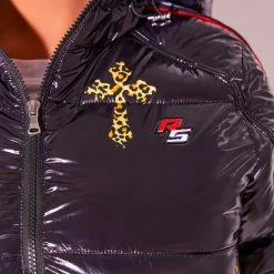 WOMENS OUTERWEAR Best Seller MAXIMA PUFFER JACKET-BLACK