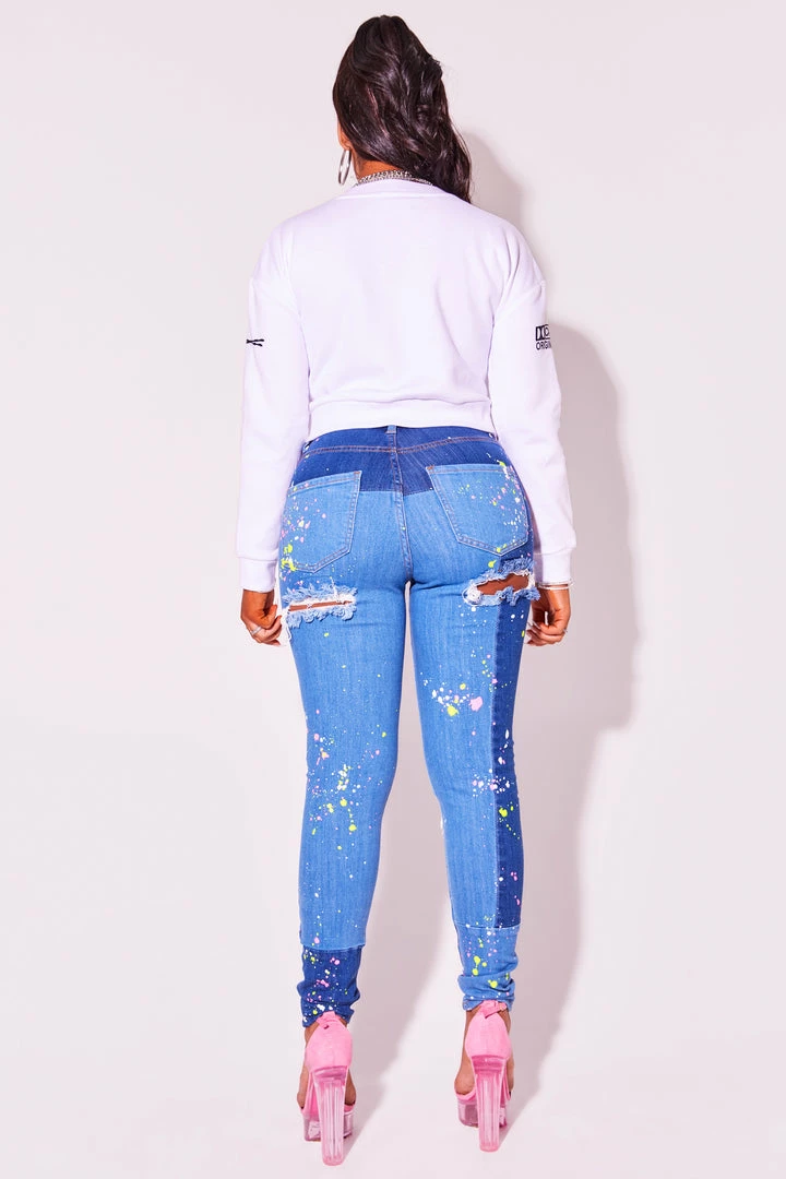 Buy 🤩 WOMENS HOODIES & SWEATSHIRTS Best Seller THE BANK CREWNECK-WHITE 😍 7 WOMENS HOODIES & SWEATSHIRTS Best Seller THE BANK CREWNECK-WHITE