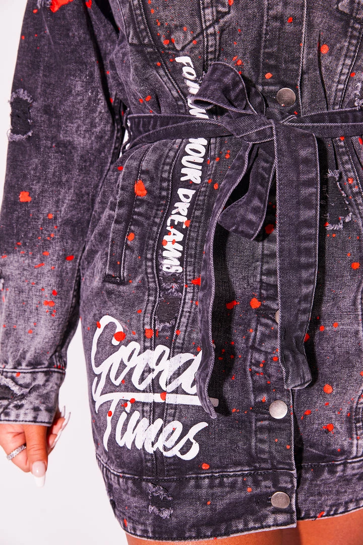 Top 10 🤩 WOMENS JACKETS Best Seller TALK ABOUT IT DISTRESSED JACKET-BLACK 🎉 8 WOMENS JACKETS Best Seller TALK ABOUT IT DISTRESSED JACKET-BLACK