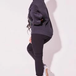 Cheapest 👏 WOMENS HOODIES & SWEATSHIRTS SKULL CREWNECK SWEATSHIRT-CHARCOAL ⭐ 13 WOMENS HOODIES & SWEATSHIRTS SKULL CREWNECK SWEATSHIRT-CHARCOAL