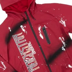 MENS TRACK SETS LORO GRAPHIC TRACK SET-BURGUNDY