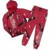 MENS TRACK SETS LORO GRAPHIC TRACK SET-BURGUNDY