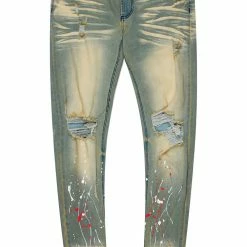 MENS JEANS LUKA PAINTER JEAN-DARK WASH
