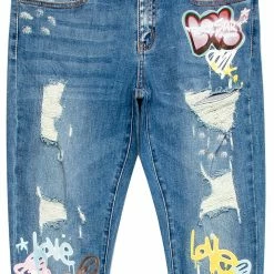 WOMENS JEANS Best Seller LOVERGIRL JEAN - MED. WASH