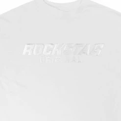 MENS TEES MACE GRAPHIC T-SHIRT -SILVER Tops