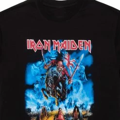MENS TEES MAIDEN WEST T-SHIRT-BLACK