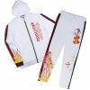 MENS TRACK SETS MANE GRAPHIC TRACK SET-WHITE