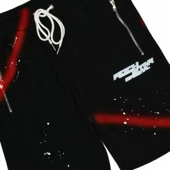 MENS SHORT SETS Track Sets MAVEN SHORT SET-BLACK/BLUE