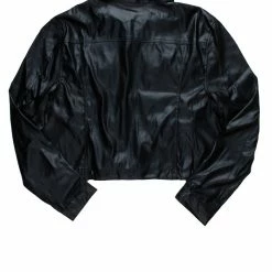 WOMENS JACKETS Best Seller MAXIMA LEATHER JACKET-BLACK