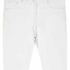 MENS JEANS MOON 5 POCKET JEAN-WHITE Denim