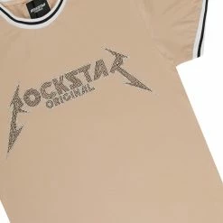 MENS TRACK SETS MOON T-SHIRT TRACKSET-BEIGE