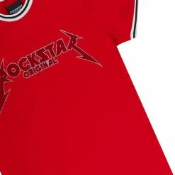 BOYS TRACK SETS BOYS MOON T-SHIRT TRACKSET-RED