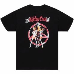 MENS TEES MOTLEY T-SHIRT-BLACK Tops