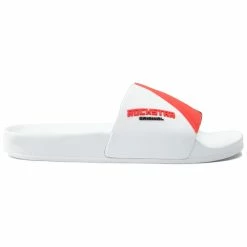 MENS ACCESSORIES MARCELLIN SLIDES- WHITE