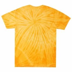 MENS TEES MAVERICK TIE DYE T-SHIRT-YELLOW