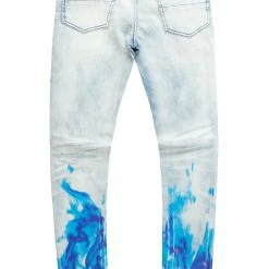 MENS JEANS MILLER JEAN- WHITE Denim