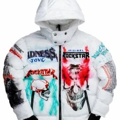 Promo 🌟 BOYS OUTERWEAR KIDS NASH PUFFER JACKET-WHITE New Arrivals 🔥 8 BOYS OUTERWEAR KIDS NASH PUFFER JACKET-WHITE New Arrivals