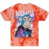 MENS TEES NFT TIE DYE GRAPHIC T-SHIRT-ORANGE Tops
