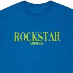 MENS TEES OCTAVIO PRINTED T-SHIRT-TEAL/LIME