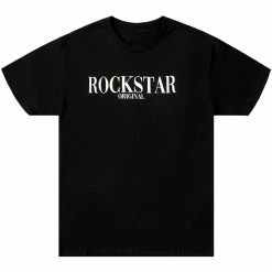 MENS TEES Tops OCTAVIO PRINTED T-SHIRT-BLACK/WHITE