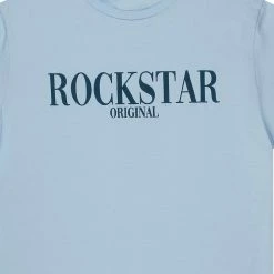 MENS TEES Tops OCTAVIO PRINTED T-SHIRT-BLUE/NAVY