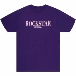 MENS TEES Tops OCTAVIO PRINTED T-SHIRT-LAVENDER/PINK