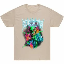 MENS TEES ODDVAR GRAPHIC T-SHIRT-BEIGE