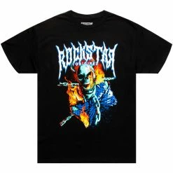 MENS TEES ODDVAR GRAPHIC T-SHIRT-BLACK