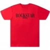 MENS TEES Tops OCTAVIO PRINTED T-SHIRT- RED