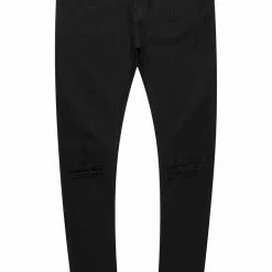 MENS JEANS Oscar Black 5 Pocket Jean With Inseam Denim