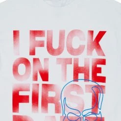 MENS TEES Tops POE T-SHIRT-WHITE