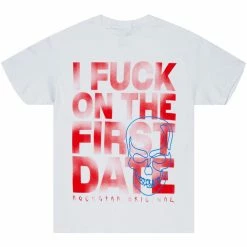 MENS TEES Tops POE T-SHIRT-WHITE