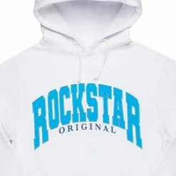 MENS HOODIES & SWEATSHIRTS POLLOCK HOODIE-WHITE Tops