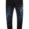 MENS JEANS POLLOCK PAINTER JEAN-BLACK Denim