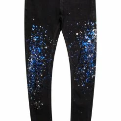 MENS JEANS POLLOCK PAINTER JEAN-BLACK Denim