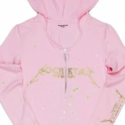 WOMENS DRESSES POPPY O-RING ZIPPER MIDI DRESS-PINK Best Seller