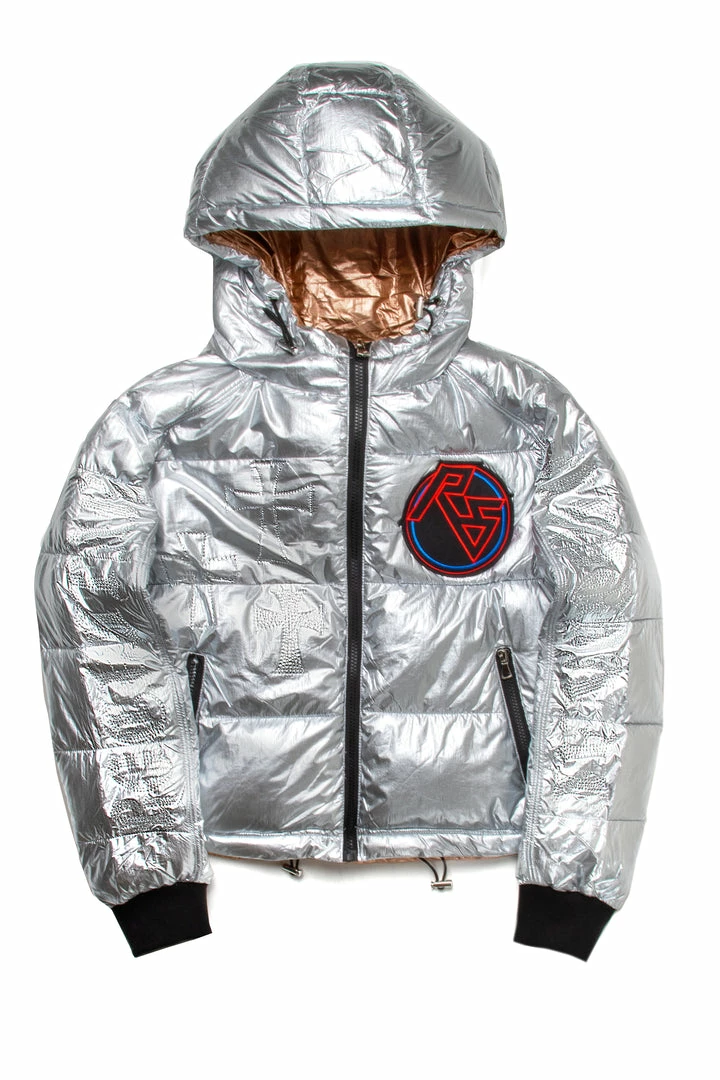 Cheap 😍 WOMENS OUTERWEAR VERGE PUFFER JACKET-SILVER 🛒 2 WOMENS OUTERWEAR VERGE PUFFER JACKET-SILVER