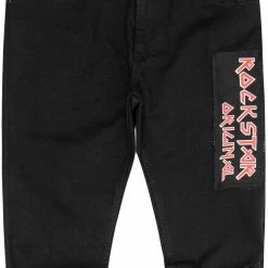 MENS JEANS Denim PANY PATCHWORK JEAN-BLACK